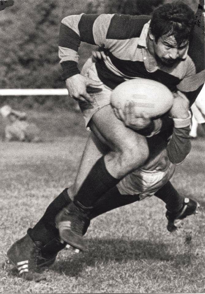 Enrique RODRÍGUEZ -  Tala Rugby Club -  - Rugby - A pura embestida, el Topo Rodriguez () Photo by:  | Siuxy Sports 1983-07-24