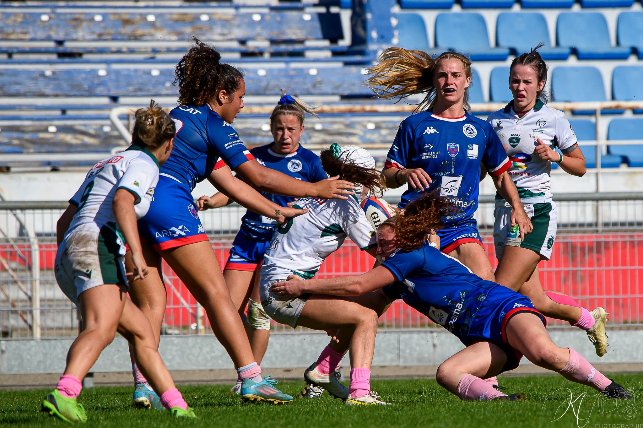  FC Grenoble Rugby - Section Paloise - Rugby - Grenoble Amazones (51) vs (12) Lons Section Paloise (#AmazonesVsLONS2022) Photo by: Karine Valentin | Siuxy Sports 2022-10-16