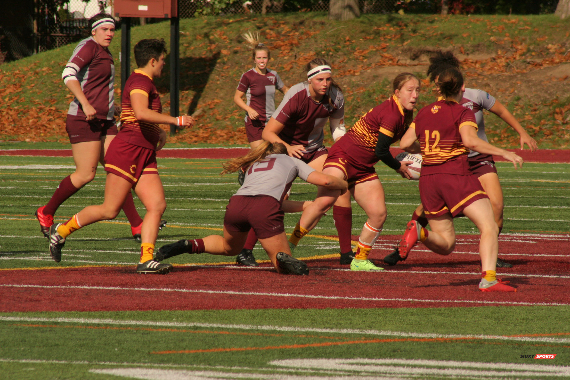 Emma GALLAGHER - Mahalia ROBINSON -   -  - Rugby -  () Photo by:  | Siuxy Sports 2021-10-17