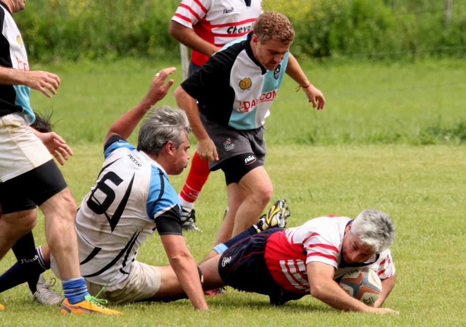 Mario AVALOS -  Areco Rugby Club - Centro Naval - RugbyV - Areco vs RON XV (Centro Naval) - Primer Encuentro de Veteranos en Areco con Vaquillona c/ Cuero 2014 (#ArecoVsRONXV2014) Photo by: Luis Robredo | Siuxy Sports 2014-10-18