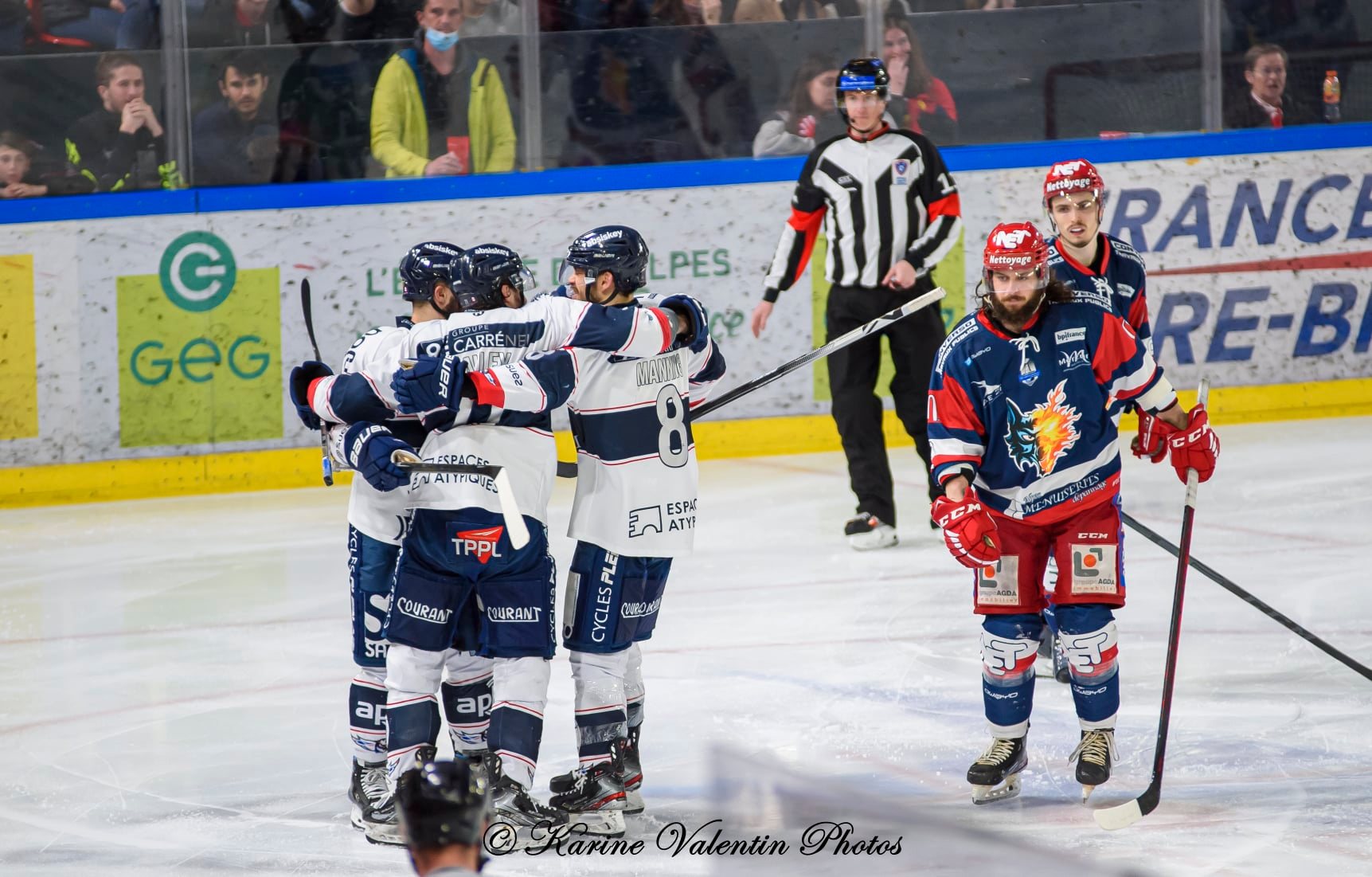 Grenoble - Angers - Ice hockey - Grenoble BDL vs Ducs d'Angers - 2022 (#BDLvsDUCS2022) Photo by: Karine Valentin | Siuxy Sports 2022-04-06