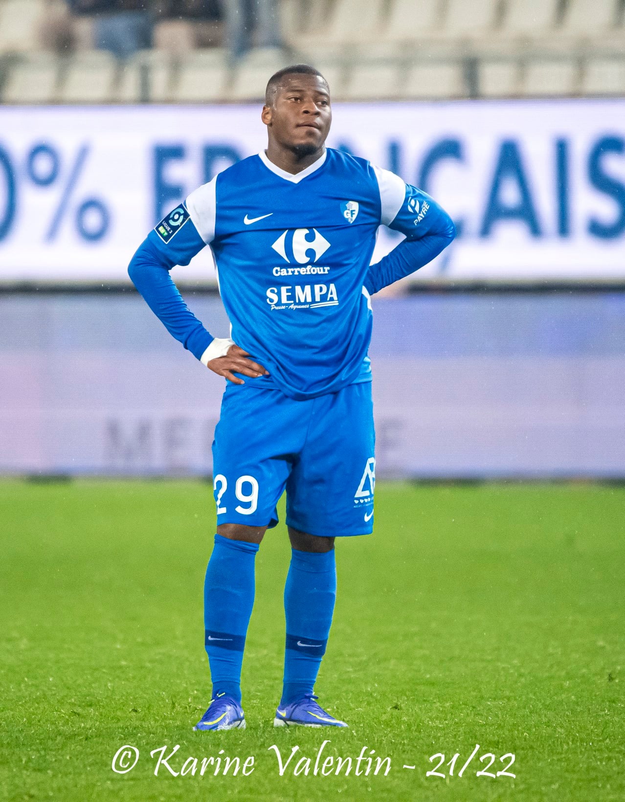 Akim ABDALLAH -  Grenoble Foot 38 -  - Soccer - GF38 vs AJ Auxerre (#GF38vsAJAuxerre2022jan) Photo by: Karine Valentin | Siuxy Sports 2022-01-08