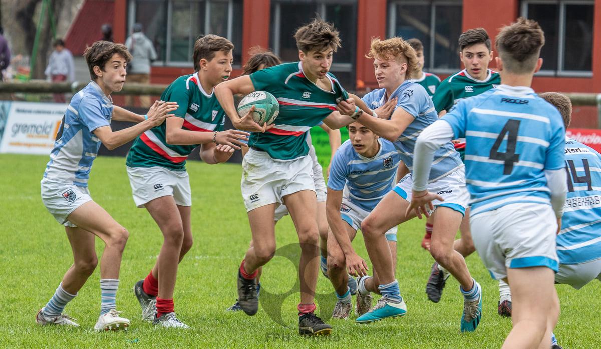 Valentino DEGET - Benito VELTRI -  Sociedad Italiana de Tiro al Segno - Club Ciudad de Buenos Aires - Rugby - SITAS vs Ciudad de Bs As - M15 URBA (#SITASvsCiudad2021M15) Photo by: Alan Roy Bahamonde | Siuxy Sports 2021-09-19
