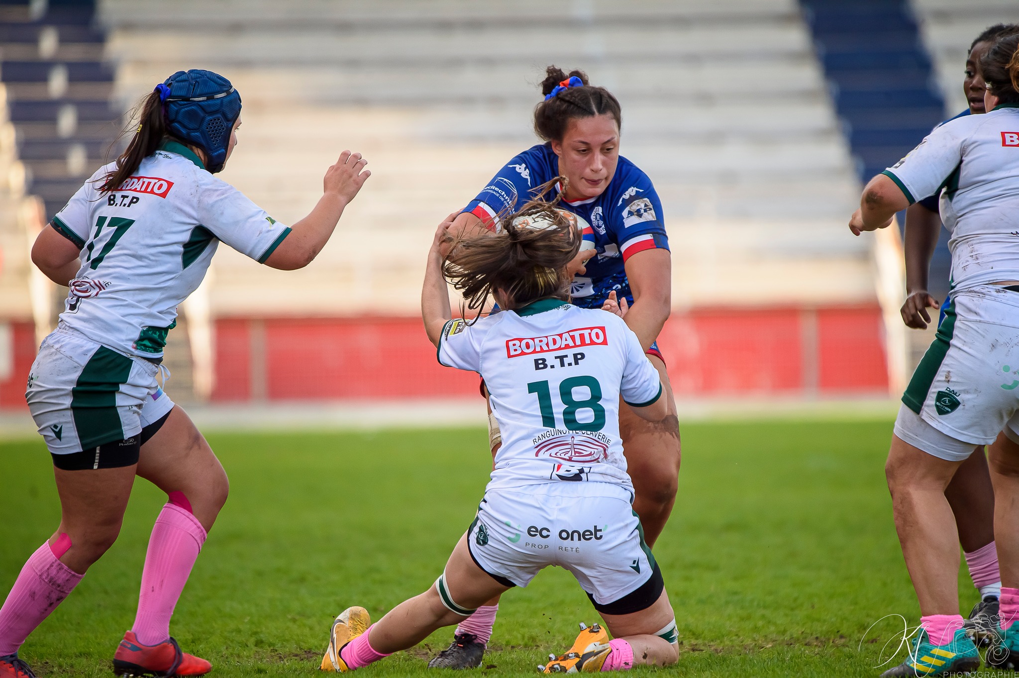  FC Grenoble Rugby - Section Paloise - Rugby - Grenoble Amazones (51) vs (12) Lons Section Paloise (#AmazonesVsLONS2022) Photo by: Karine Valentin | Siuxy Sports 2022-10-16