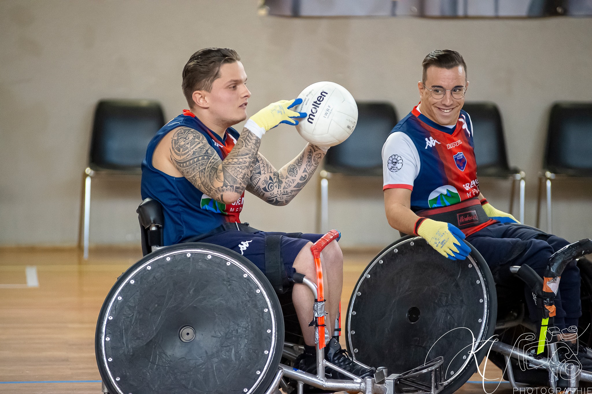  FC Grenoble Rugby -  - Wheelchair rugby - CHAMPIONNAT DE FRANCE RUGBY FAUTEUIL (#CHAMPFrRugbyFauteuil2022) Photo by: Karine Valentin | Siuxy Sports 2022-11-19