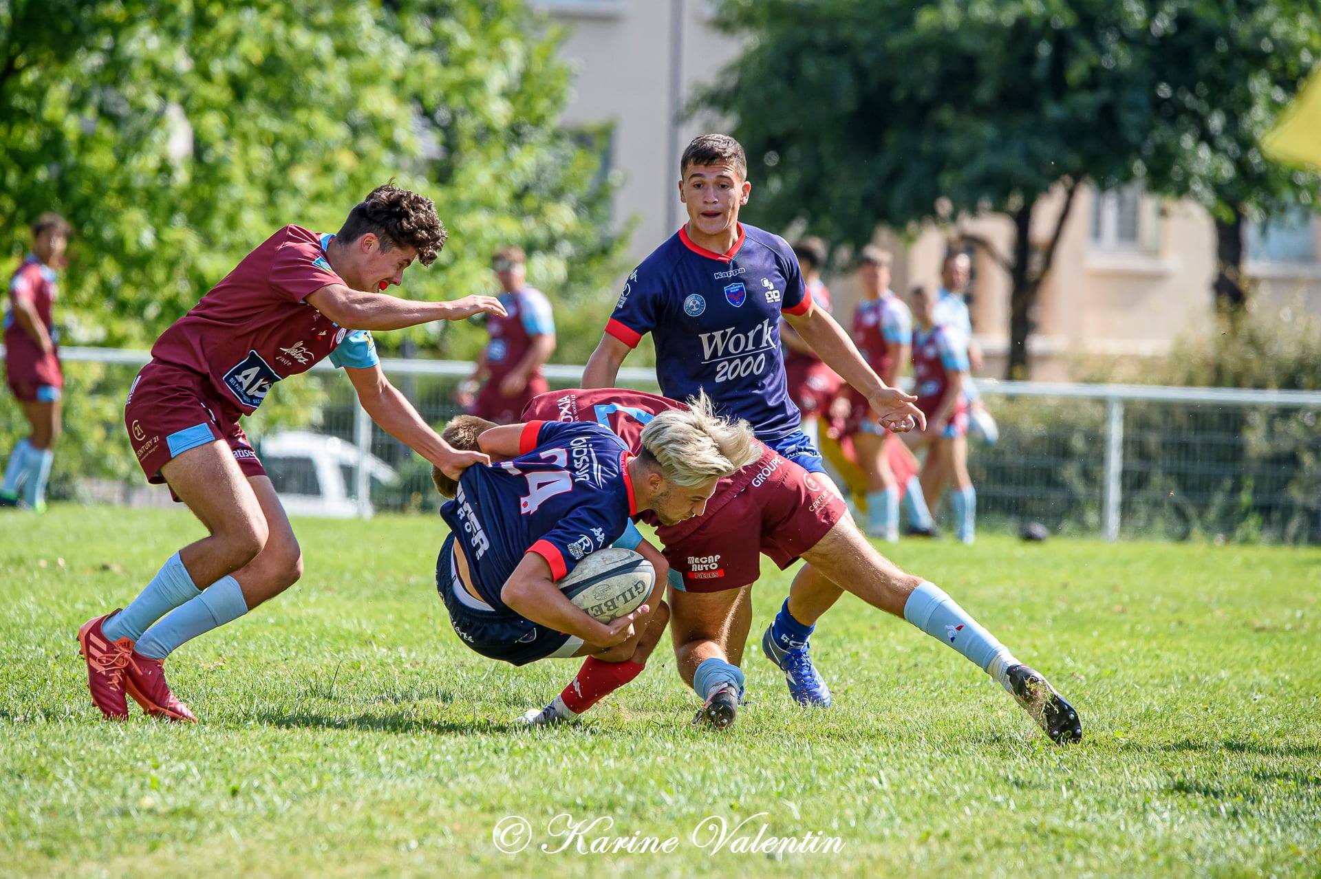  FC Grenoble Rugby - CS Bourgoin-Jallieu - Rugby - Crabos - FC Grenoble vs CS Bourgoin-Jallieu (#CrabosFCGvCSBJ2021aou) Photo by: Karine Valentin | Siuxy Sports 2021-08-28