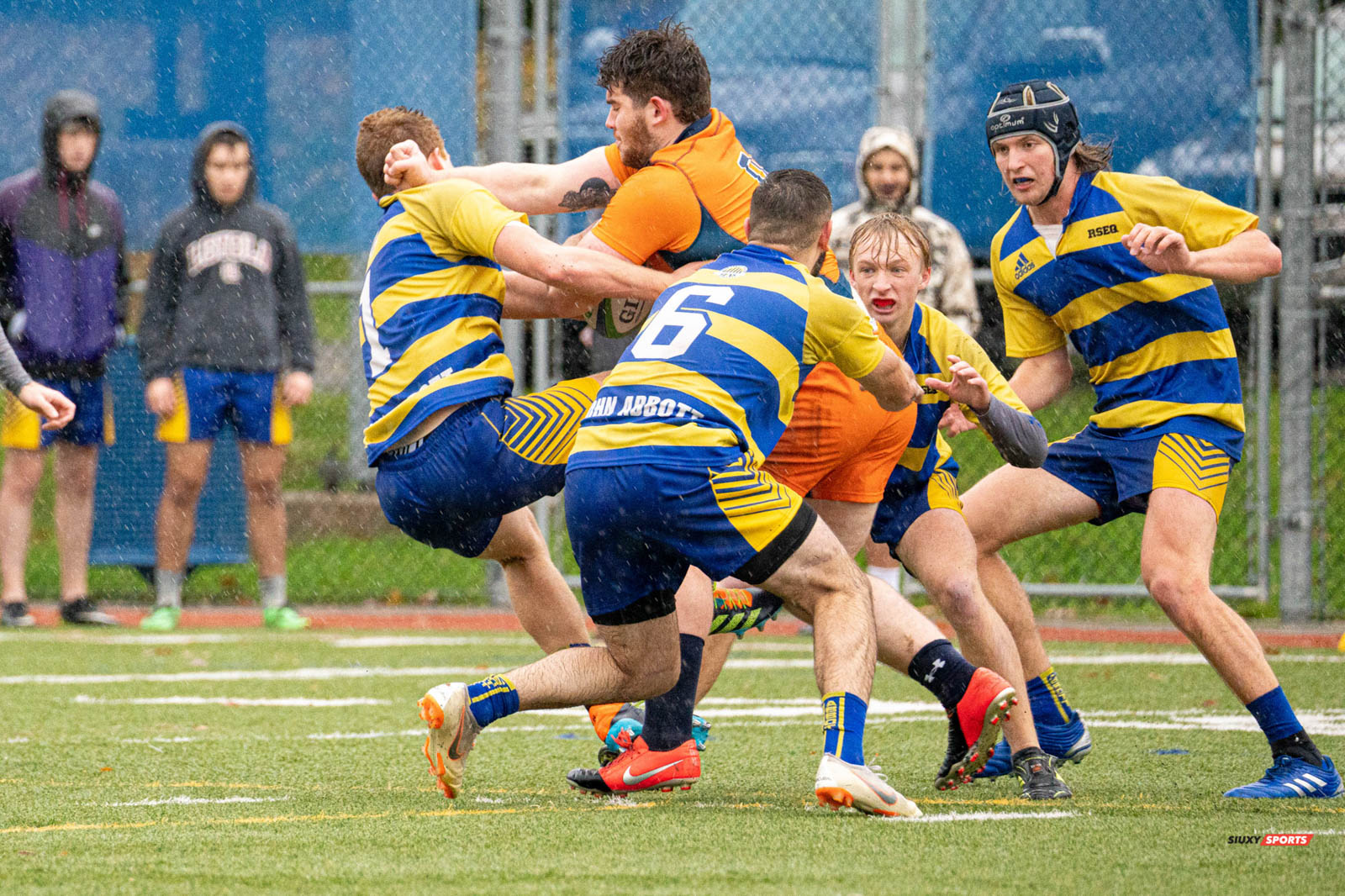 Dylan DRIVER - Jean-Baptiste HEBERT -  College John Abbott - Cégep André Laurendeau - Rugby -  (#AbbottVsAL2021m) Photo by:  | Siuxy Sports 2021-10-31