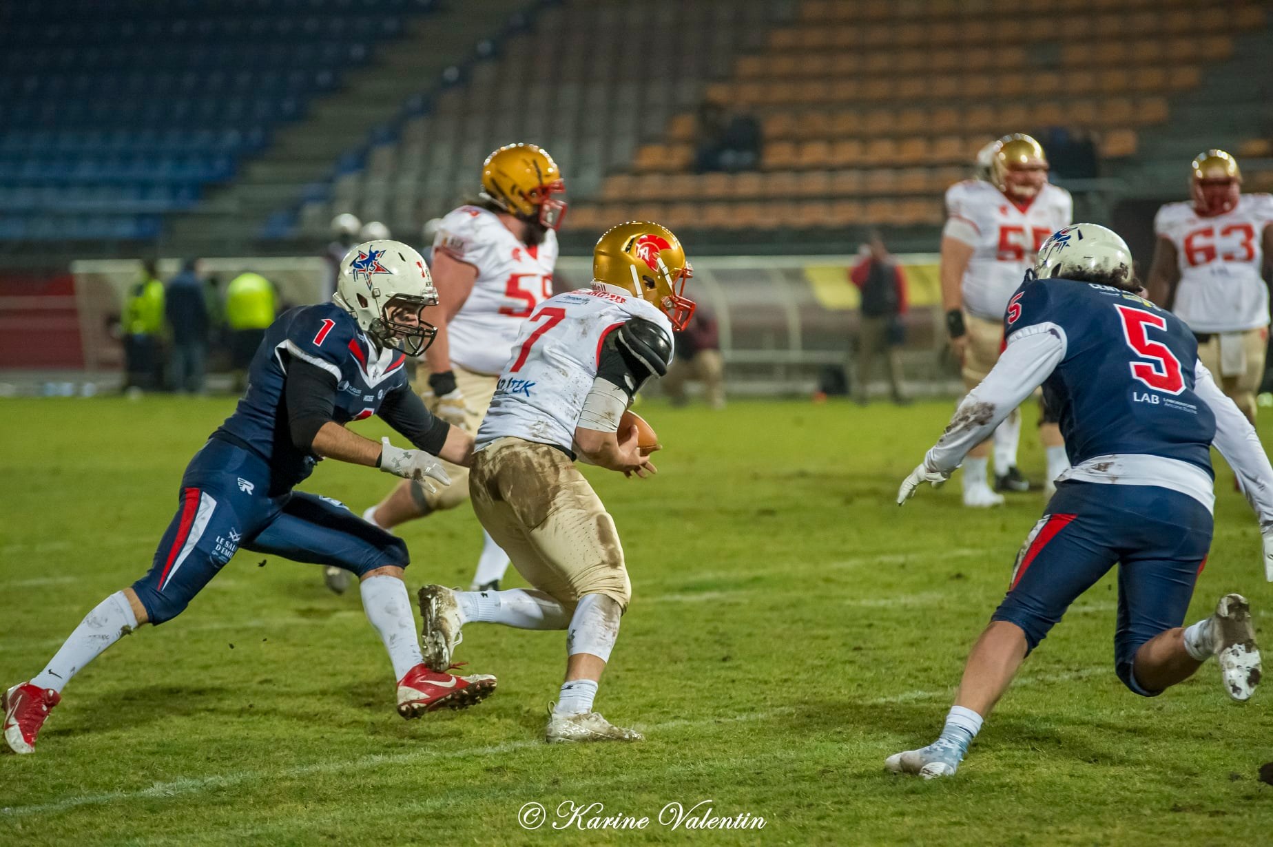  Grenoble - Aix-en-Provence - Football - Centaures vs Argonautes (#CentauresVsArgonautes2022) Photo by: Karine Valentin | Siuxy Sports 2022-02-19