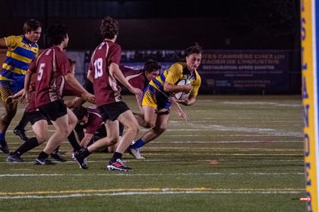 RSEQ RUGBY Masc - JOHN ABBOTT COLLEGE (62) VS (7) College Brébeuf - REEL A1
