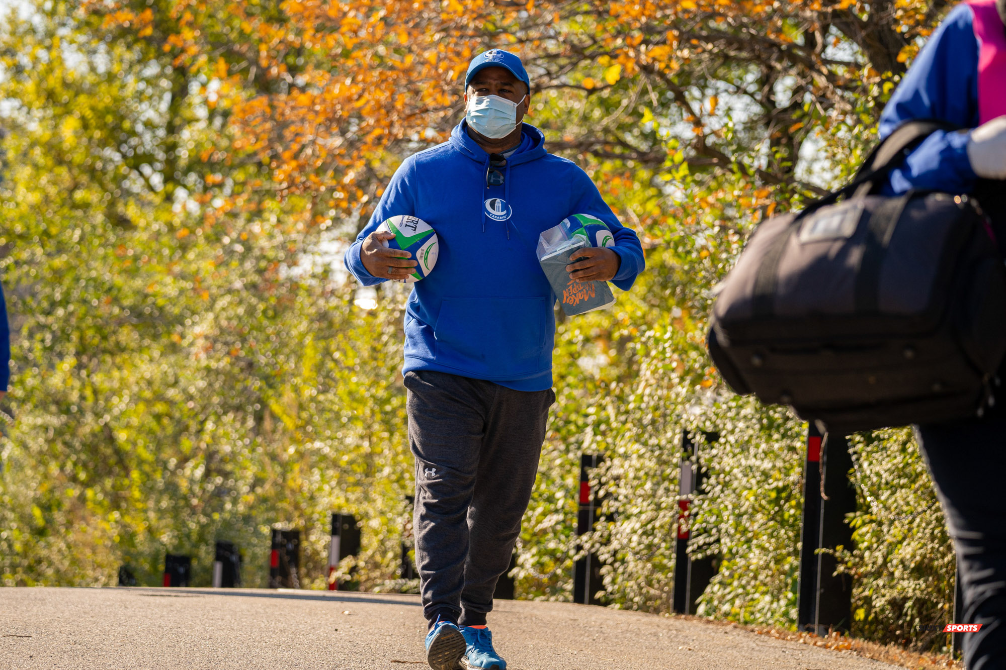Michel FRANÇOIS -  Université de Montréal -  - Rugby -  (#3UdeMvsCarletonF) Photo by:  | Siuxy Sports 2021-11-07