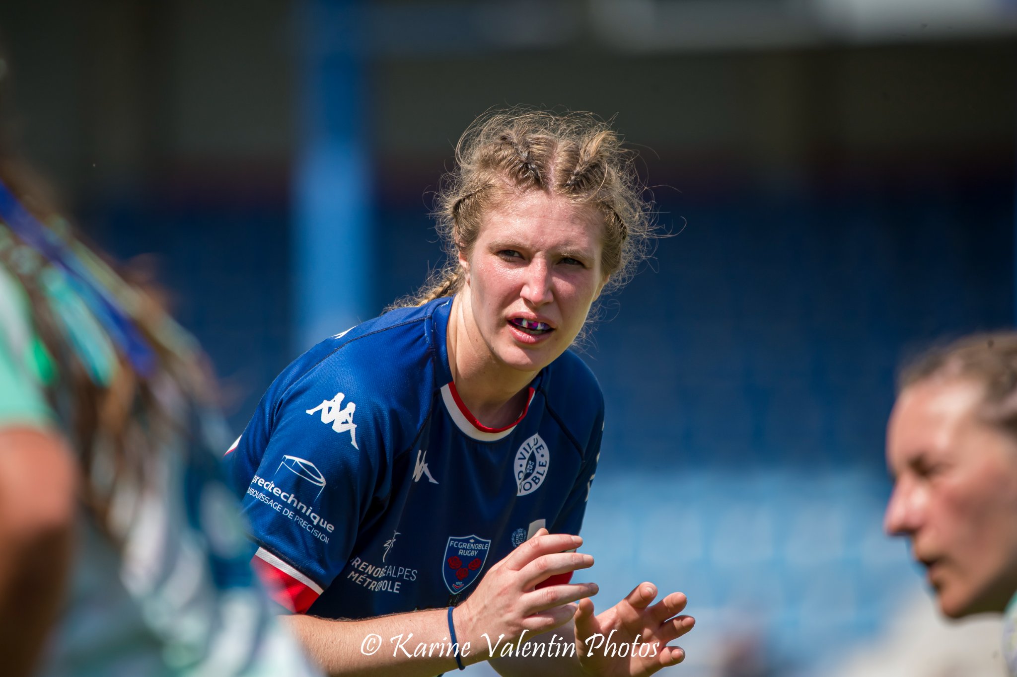 Elena MASERA -  FC Grenoble Rugby - Lille Métropole Rugby Club Villeneuvois - Rugby - FCG Amazones (24) vs (19) LMRCV - 1/4 de finale Fed 1  (#AmazonesVsLMRCV2022) Photo by: Karine Valentin | Siuxy Sports 2022-05-21