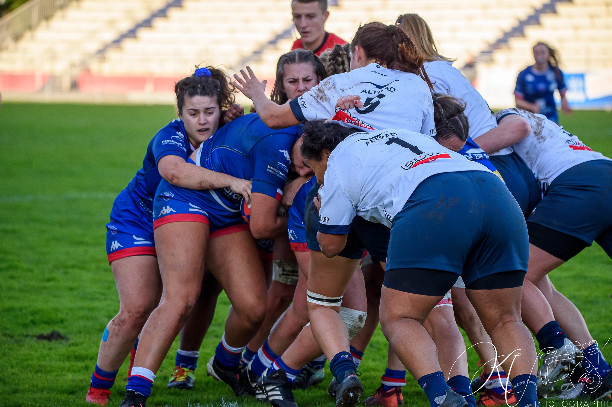  FC Grenoble Rugby - Montpellier Hérault Rugby - Rugby - Amazones (17) vs (10) MHR (#AmazonesVsMHR2022) Photo by: Karine Valentin | Siuxy Sports 2022-11-20