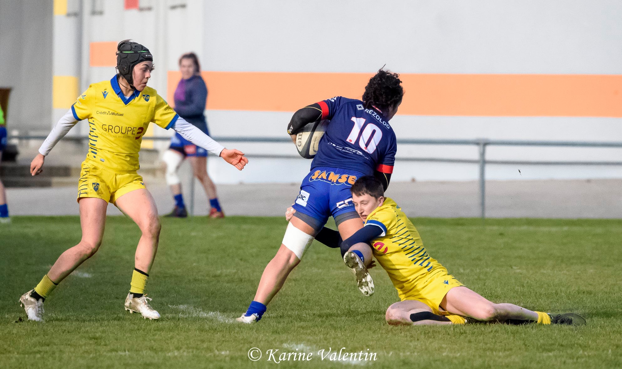  FC Grenoble Rugby - ASM Romagnat rugby féminin - Rugby - FC Grenoble VS ASM Romagnat (#GrenobleVsASMR2021jan) Photo by: Karine Valentin | Siuxy Sports 2021-01-24