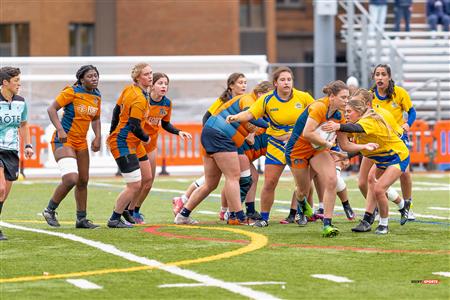 RSEQ - Rugby Fem - John Abbott (55) vs (12) André Laurendeau - Finals - Reel A1