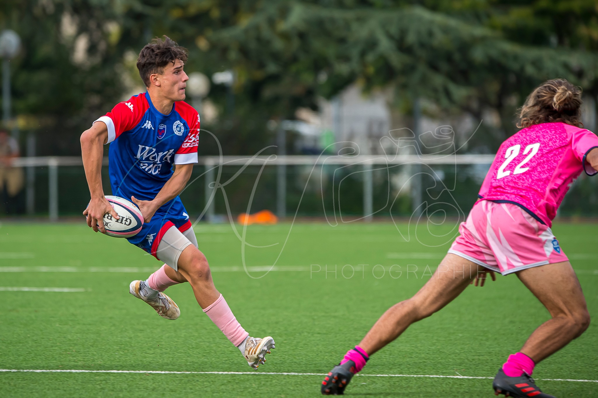  FC Grenoble Rugby - Stade Français - Rugby - Espoirs - FCG (44) vs (17) Stade Français (#FCGSTFespoirs2022) Photo by: Karine Valentin | Siuxy Sports 2022-10-09