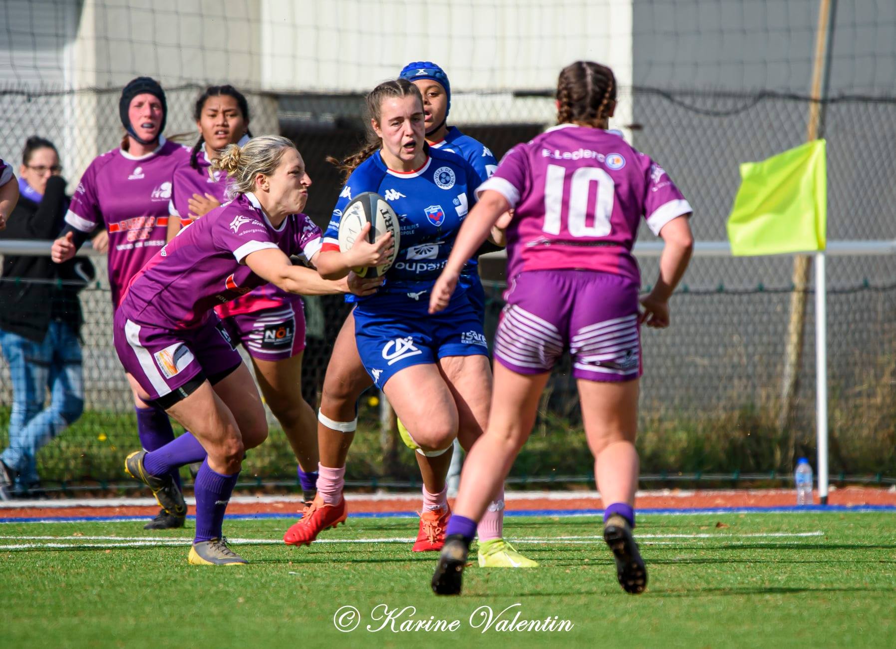  FC Grenoble Rugby - US Bressane Pays de l'Ain - Rugby - Grenoble Amazones vs Bourg en Bresse - F1 (#AmazonesVsUSBPA2021oct) Photo by: Karine Valentin | Siuxy Sports 2021-10-10