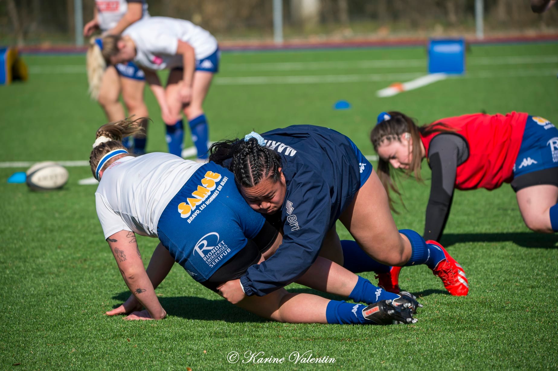  FC Grenoble Rugby - Stade Olympique de Chambéry rugby - Rugby - FC Grenoble (76-7) SOC Rugby - Féd1 (#AmazonesVsSOC2022) Photo by: Karine Valentin | Siuxy Sports 2022-02-27