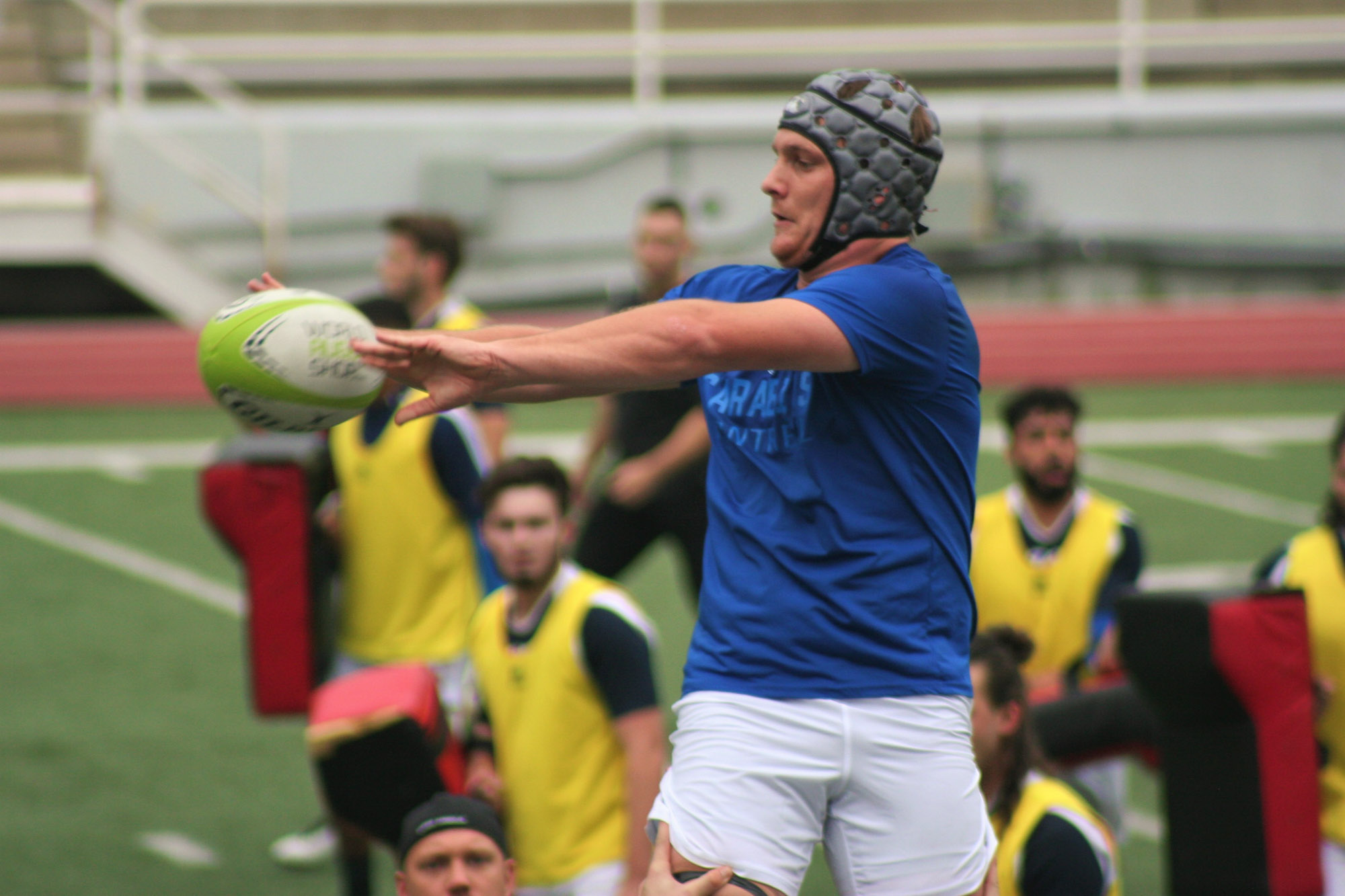 Pierre CONSTANTIN - Mathis GOUY -  Université de Montréal -  - Rugby -  (#McGillvsUdeM) Photo by:  | Siuxy Sports 2021-09-11