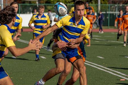 RSEQ - Rugby Masc - André Laurendeau (14) vs (33) John Abbott College - Reel A