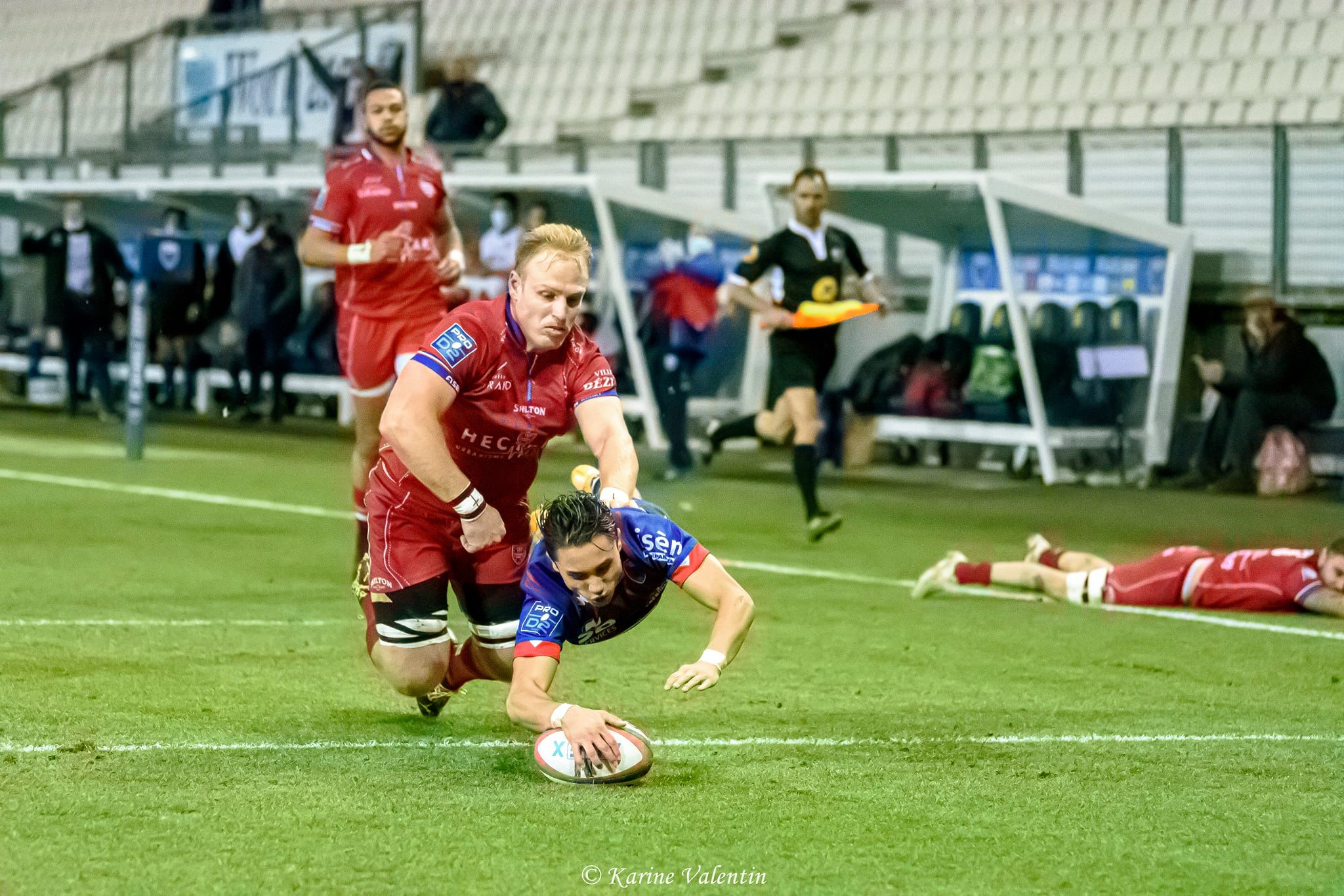 Sias KOEN -  FC Grenoble Rugby - AS Béziers Hérault - Rugby - FC Grenoble VS ASBH (#GrenobleASBH2021jan) Photo by: Karine Valentin | Siuxy Sports 2021-01-29
