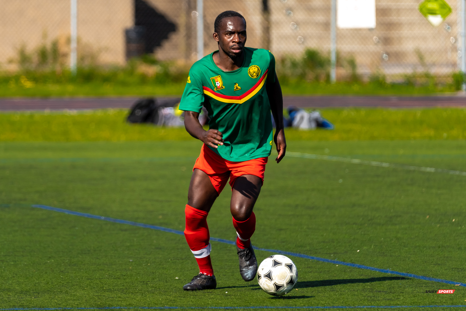  Lions du Cameroun - Top Boys FC - Soccer - Lions du Cameroun Vs Top Boys FC - LIGAF One (#LIGAFLionsVsTopBoys2022) Photo by: Dan Taylor-Morin | Siuxy Sports 2022-08-28