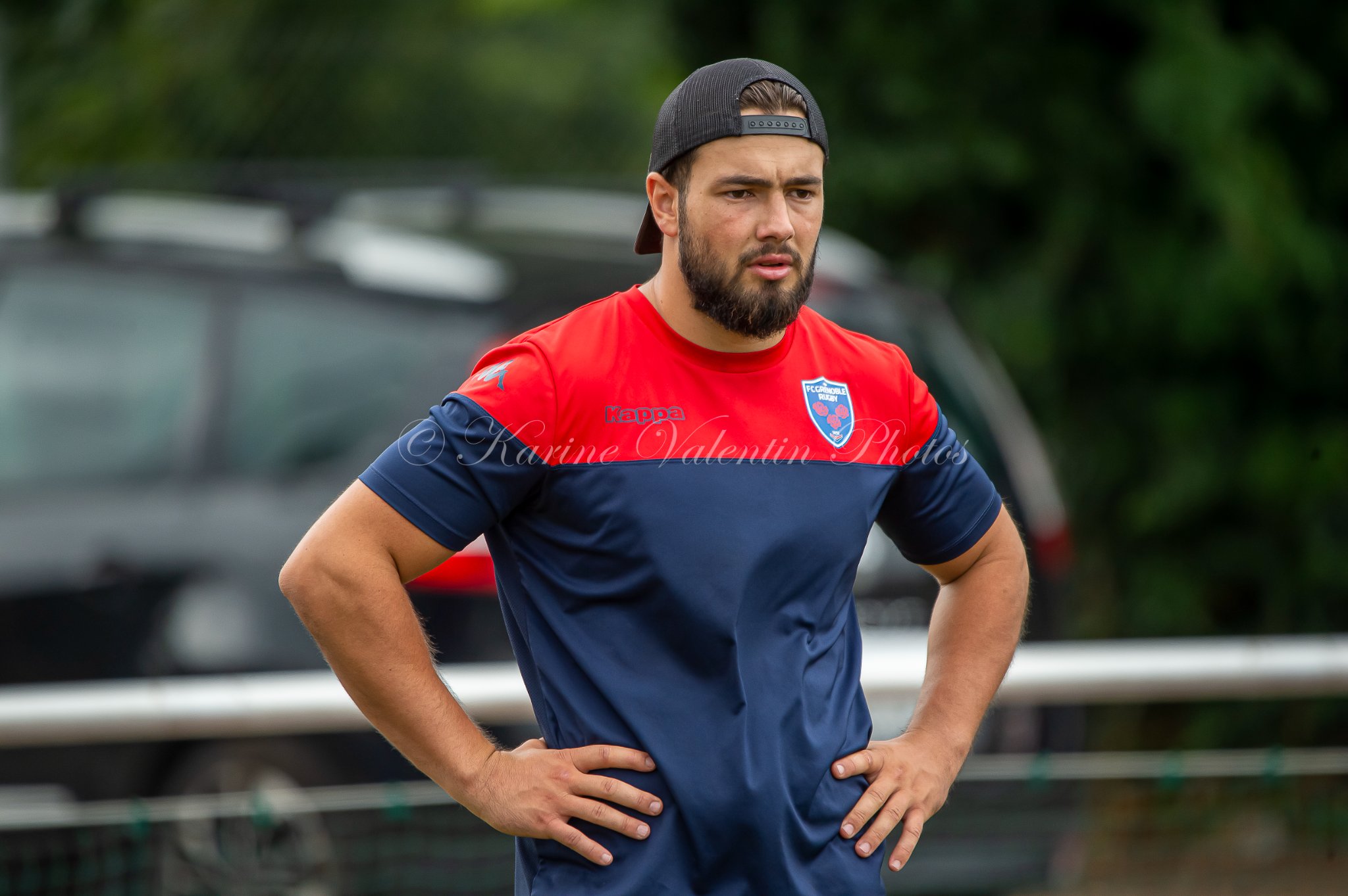 Romain TROUILLOUD -  FC Grenoble Rugby -  - Rugby - Reprise des entraînements à Grenoble: FCG 2022-2023 (#FCG1entrainement2022) Photo by: Karine Valentin | Siuxy Sports 2022-07-02