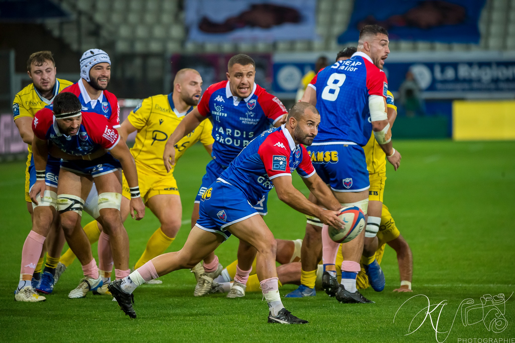  FC Grenoble Rugby - USON Nevers - Rugby - FC GRENOBLE RUGBY (19) VS USON NEVERS (18) - 2022 (#FCGvsUSONm22022) Photo by: Karine Valentin | Siuxy Sports 2022-10-27