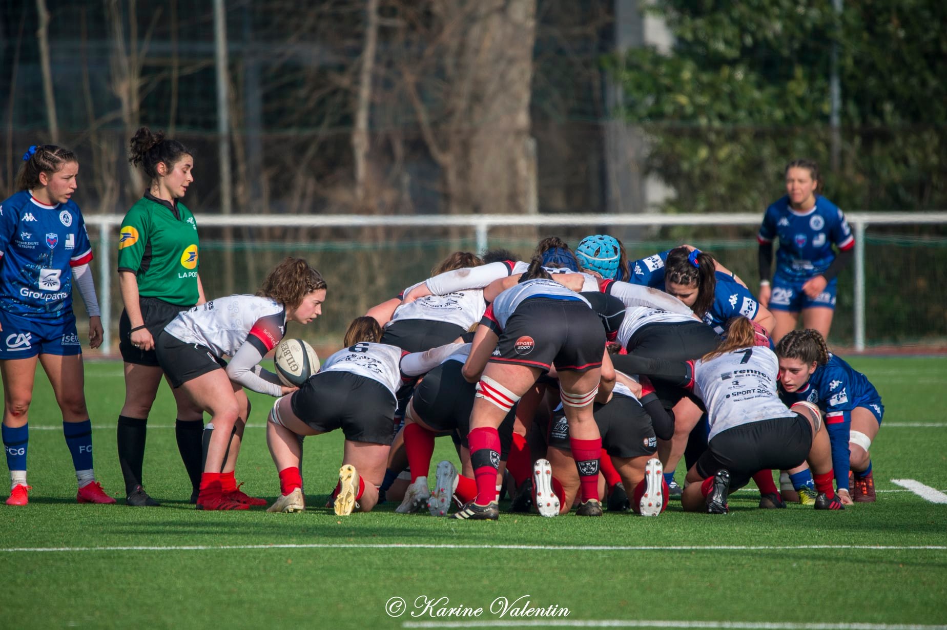  FC Grenoble Rugby - Stade Rennais Rugby - Rugby - Grenoble Amazones vs Stade Rennais Rugby (#AmazonesVsSRR2022jan) Photo by: Karine Valentin | Siuxy Sports 2022-01-30