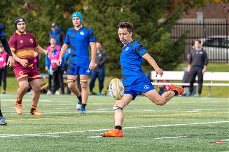 Thibaut Beudin - Rugby - RSEQ - Rugby Masc - Concordia U. (24) vs (22) U. de Montréal - Reel A1 - 1er mi-temps - Université Concordia - Université de Montréal