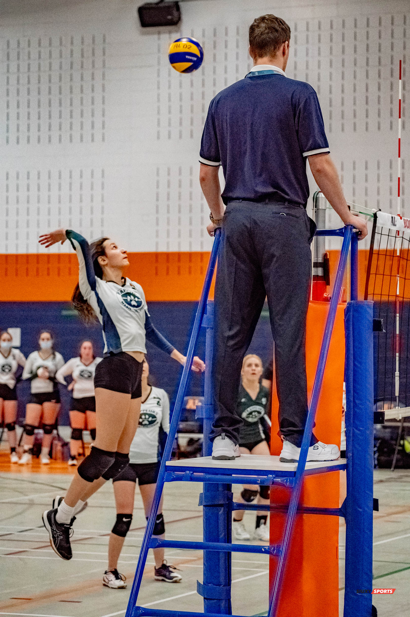  Cégep Marie-Victorin -  - Volleyball -  (#VolleyFemCALvsCMV) Photo by:  | Siuxy Sports 2021-11-22