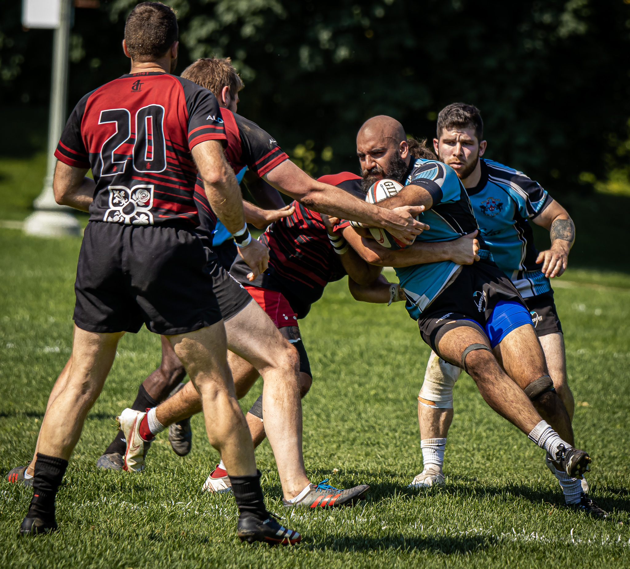 Brandon PICARD - Tahreem SHEIKH -  Westmount Rugby Club - Montreal Wanderers Rugby Football Club - Rugby - WESTMOUNT RC VS WANDERERS RFC - M1 - REEL C (#WestWand2022M1RC) Photo by: Rakeem Bien-Aimé | Siuxy Sports 2022-06-25