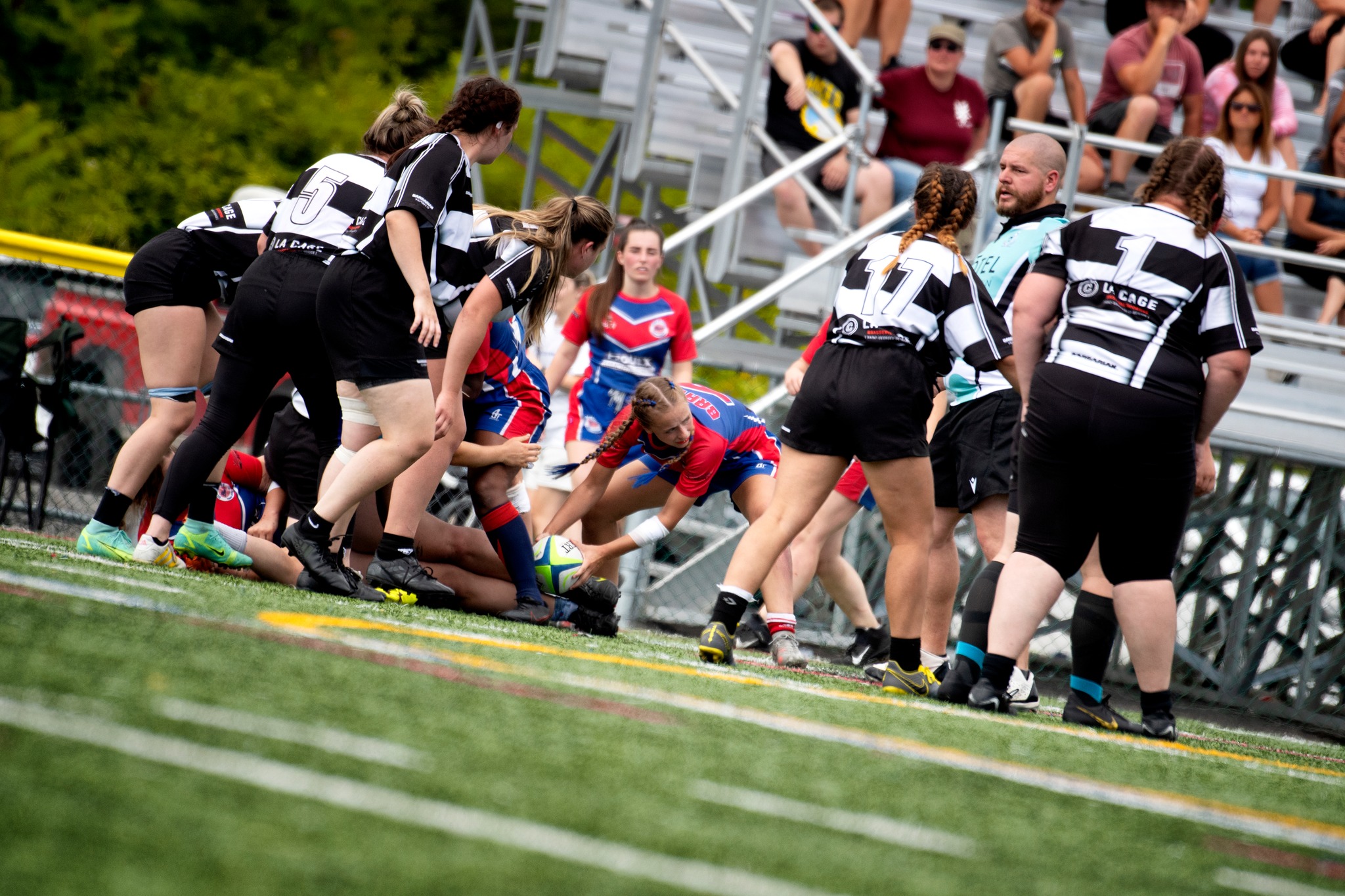 Saint-Georges Lumberjacks - Braves de Trois-Rivières - Rugby - Finale Développement (F) - Club de Rugby Lumberjacks (21) vs. (15) Braves de Trois-Rivières (#RugbyQC2022FinalFD) Photo by: Simon Duquette | Siuxy Sports 2022-08-13