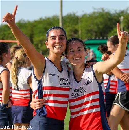Festejos campeonato 2021 de Hockey - Asociación de Hockey del Oeste