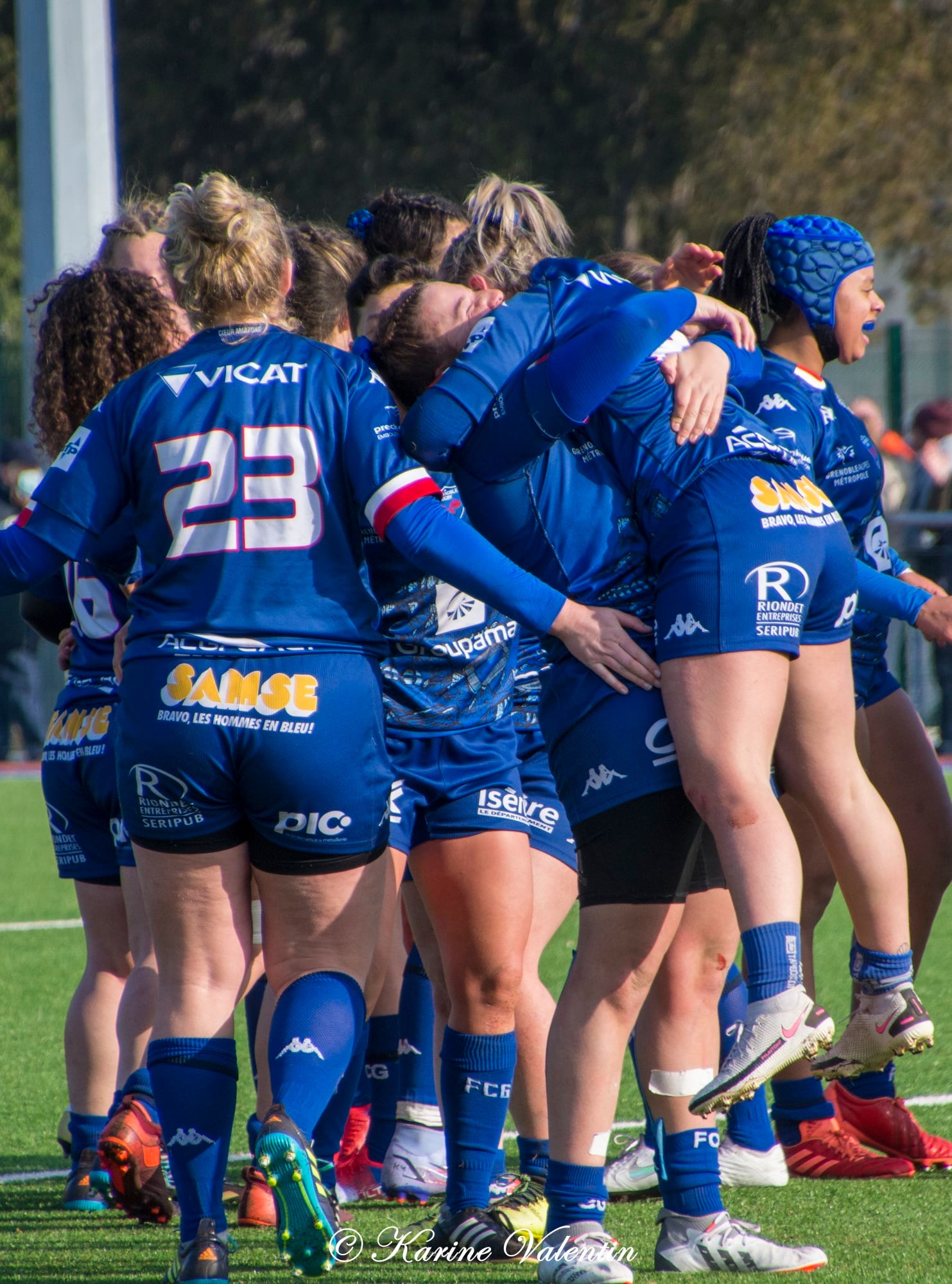  FC Grenoble Rugby -  - Rugby - Grenoble Amazones vs Stade Rennais Rugby (#AmazonesVsSRR2022jan) Photo by: Karine Valentin | Siuxy Sports 2022-01-30