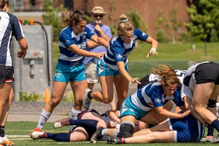 RUGBY QUÉBEC (96) VS (0) ONTARIO BLUES - RUGBY FÉMININ XV SR - Reel A1