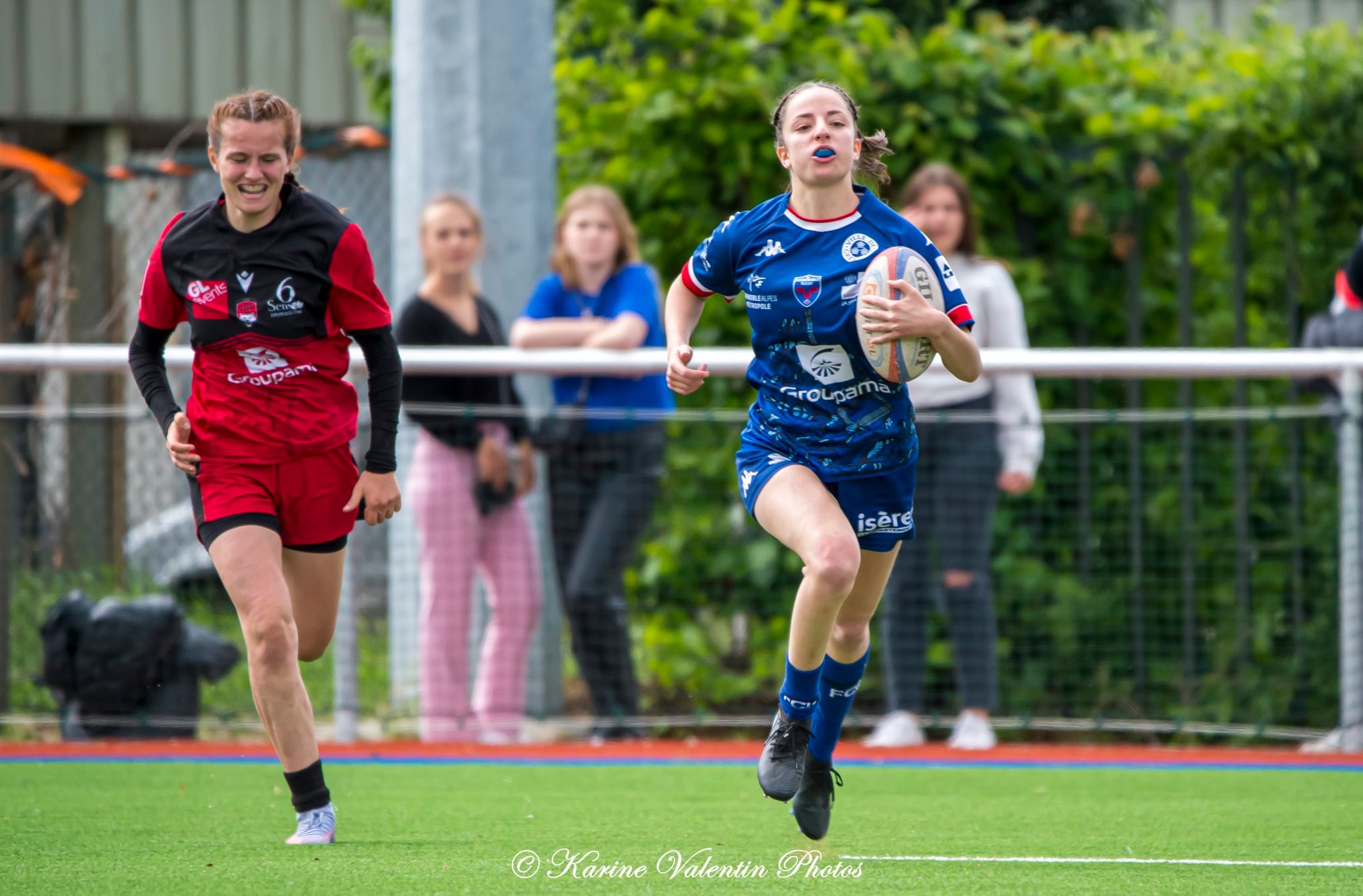  FC Grenoble Rugby - Lyon Olympique Universitaire - Rugby - U18 FCG Amazones (52) vs (0) LOU (#U18AmazonesVsLOU) Photo by: Karine Valentin | Siuxy Sports 2022-04-23