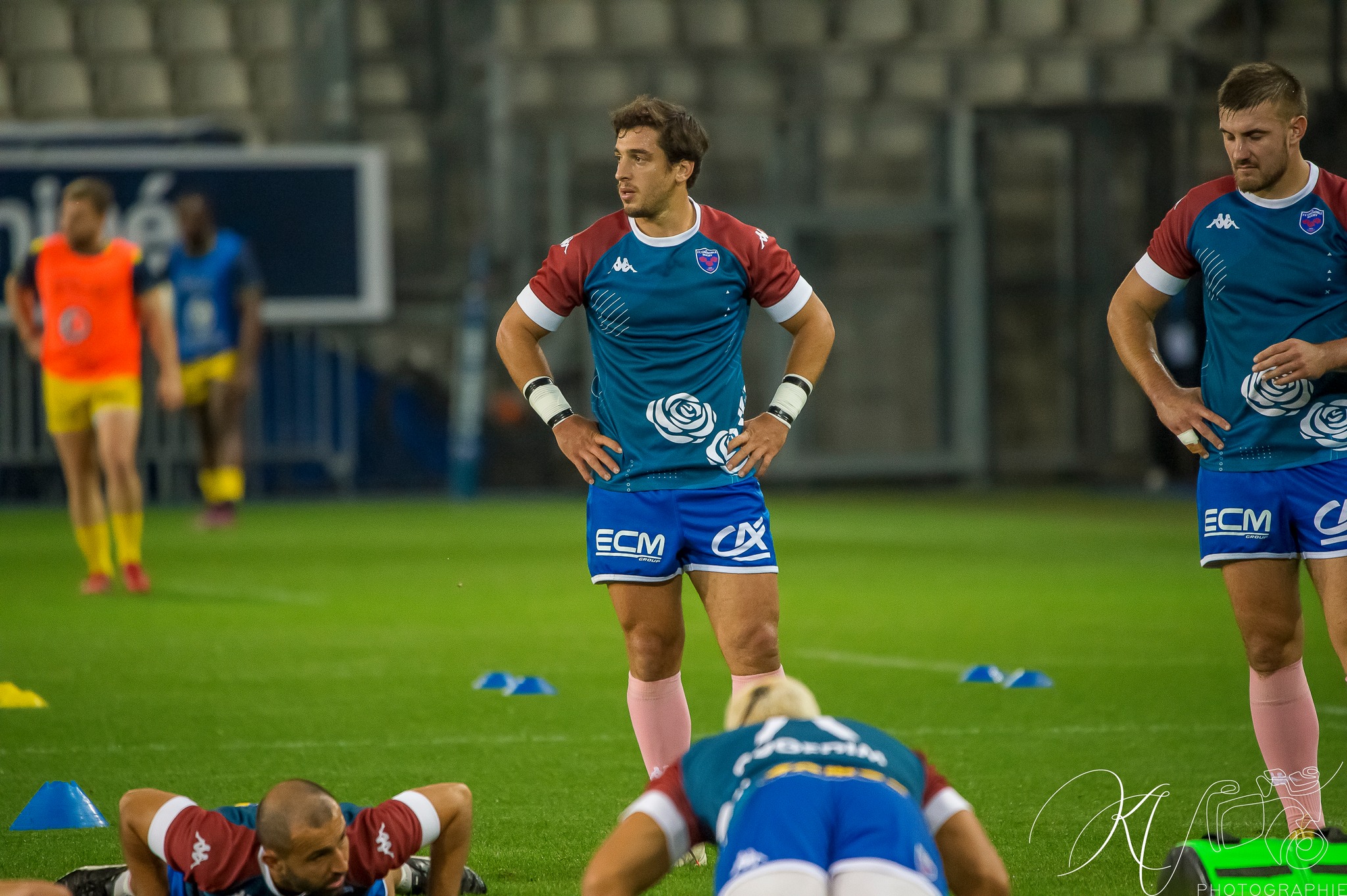 Romain FUSIER -  FC Grenoble Rugby - USON Nevers - Rugby - FC GRENOBLE RUGBY (19) VS USON NEVERS (18) - 2022 (#FCGvsUSONm22022) Photo by: Karine Valentin | Siuxy Sports 2022-10-27