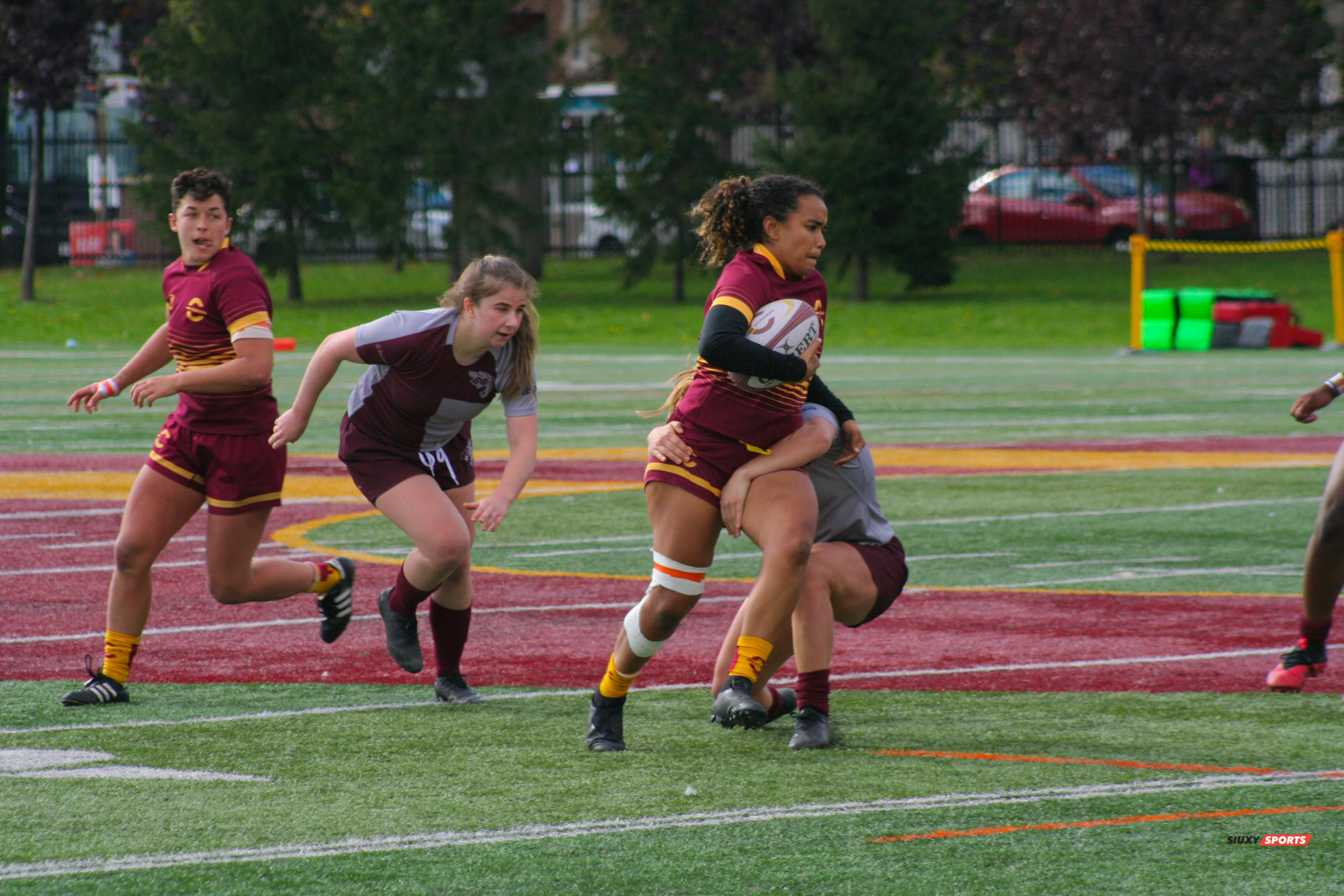 Anicha ANLI - Emma GALLAGHER -   -  - Rugby -  () Photo by:  | Siuxy Sports 2021-10-17