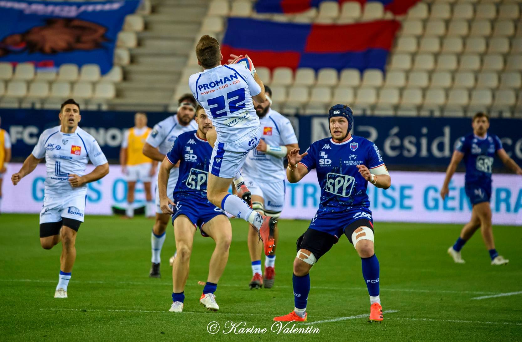  FC Grenoble Rugby - US Colomiers - Rugby - Grenoble Vs Colomiers (#FCGvsUSCRoct2021) Photo by: Karine Valentin | Siuxy Sports 2021-10-29