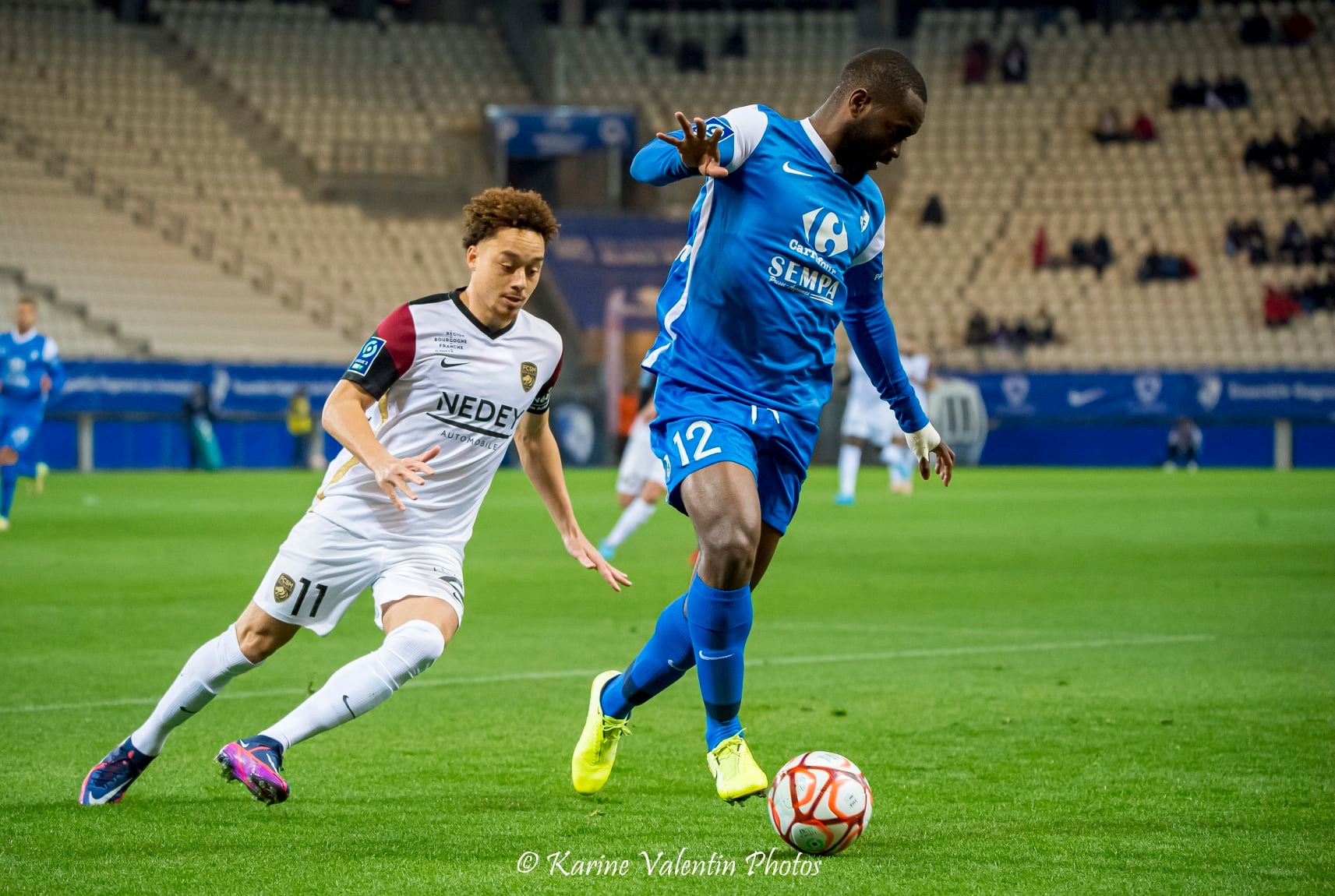 Grenoble Foot 38 - FC Sochaux-Montbéliard - Soccer - Grenoble Vs Sochaux (#GF38vsFCSM2022) Photo by: Karine Valentin | Siuxy Sports 2022-02-12
