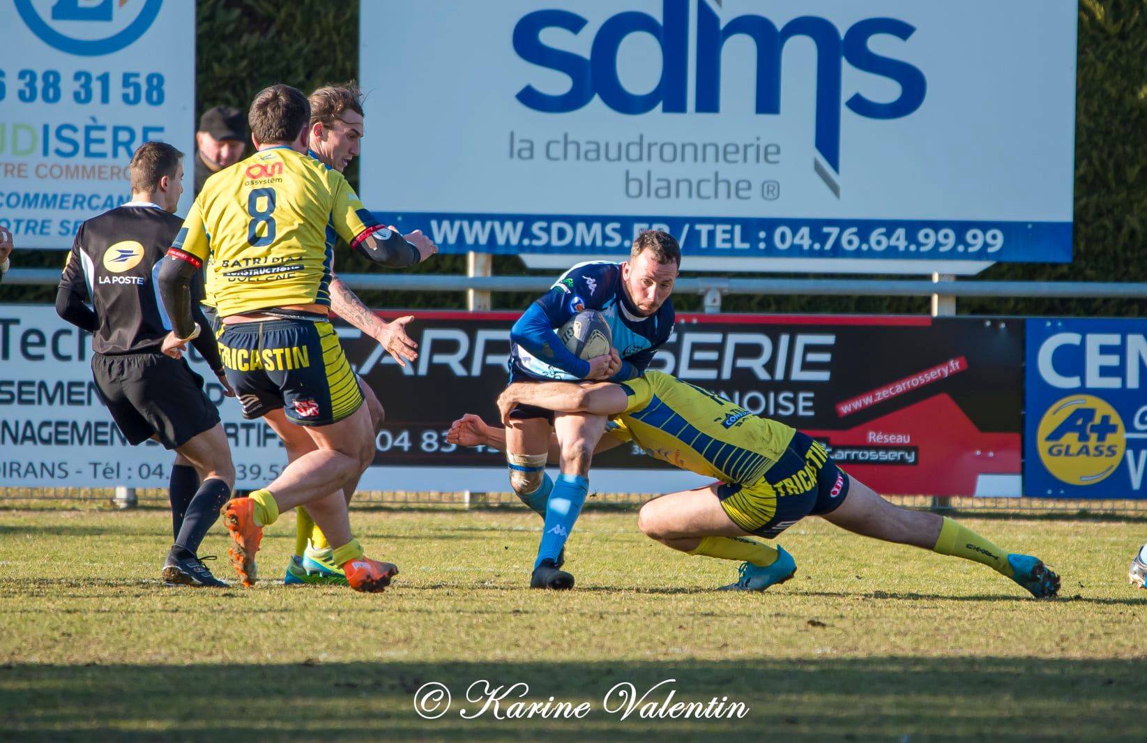  Saint-Marcellin Sports - Rugby Club Tricastin - Rugby - Saint-Marcellin vs Tricastin - Équipe 1 (#SMSvsRCT2022Eq1) Photo by: Karine Valentin | Siuxy Sports 2022-02-13