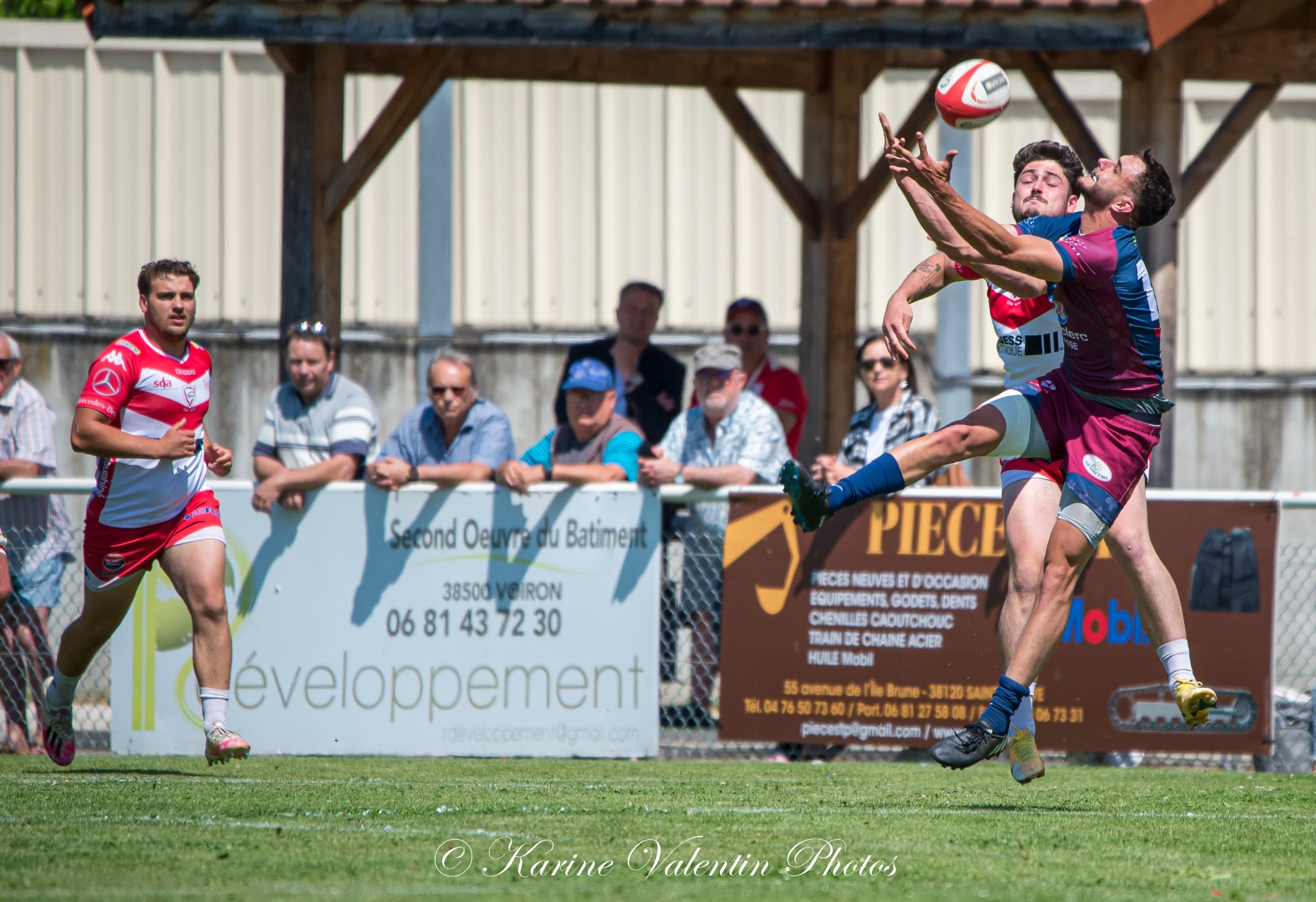  Stade Olympique Voironnais - Rugby Olympique de Grasse - Rugby - SOV (16) vs (27) ROG (#SOVvsROG2022) Photo by: Karine Valentin | Siuxy Sports 2022-05-29