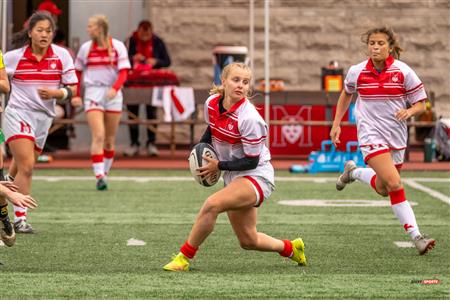 RSEQ - Rugby Fém - McGill U. (7) vs (25) Sherbrooke U. - Reel A1 - 1st half