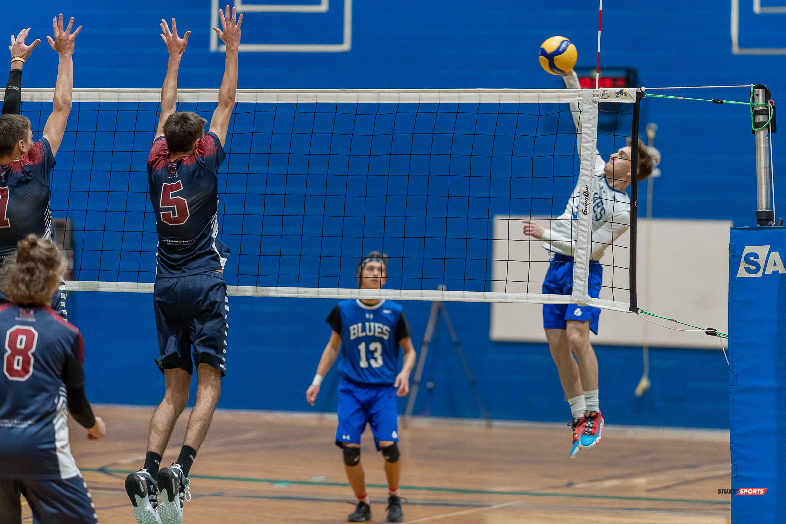  Cégep de l'Abitibi-Témiscamingue - College Dawson - Volleyball - RSEQ - Volleyball C M D2 Sud-Ouest - Tournoi 4 - Section A - Gaillards (2) vs (0) Blues (#RSEQVoll2022ABIDAW) Photo by: Dan Taylor-Morin | Siuxy Sports 2022-12-04