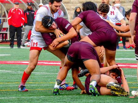 RSEQ - Rugby Masc - McGill U. (36) vs (7) Ottawa U.