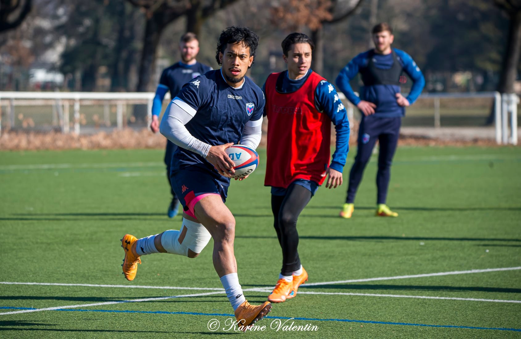 Ange CAPUOZZO -  FC Grenoble Rugby -  - Rugby - Entrainement Rugby (#RFCGrenobleEntr2022jan) Photo by: Karine Valentin | Siuxy Sports 2022-01-25