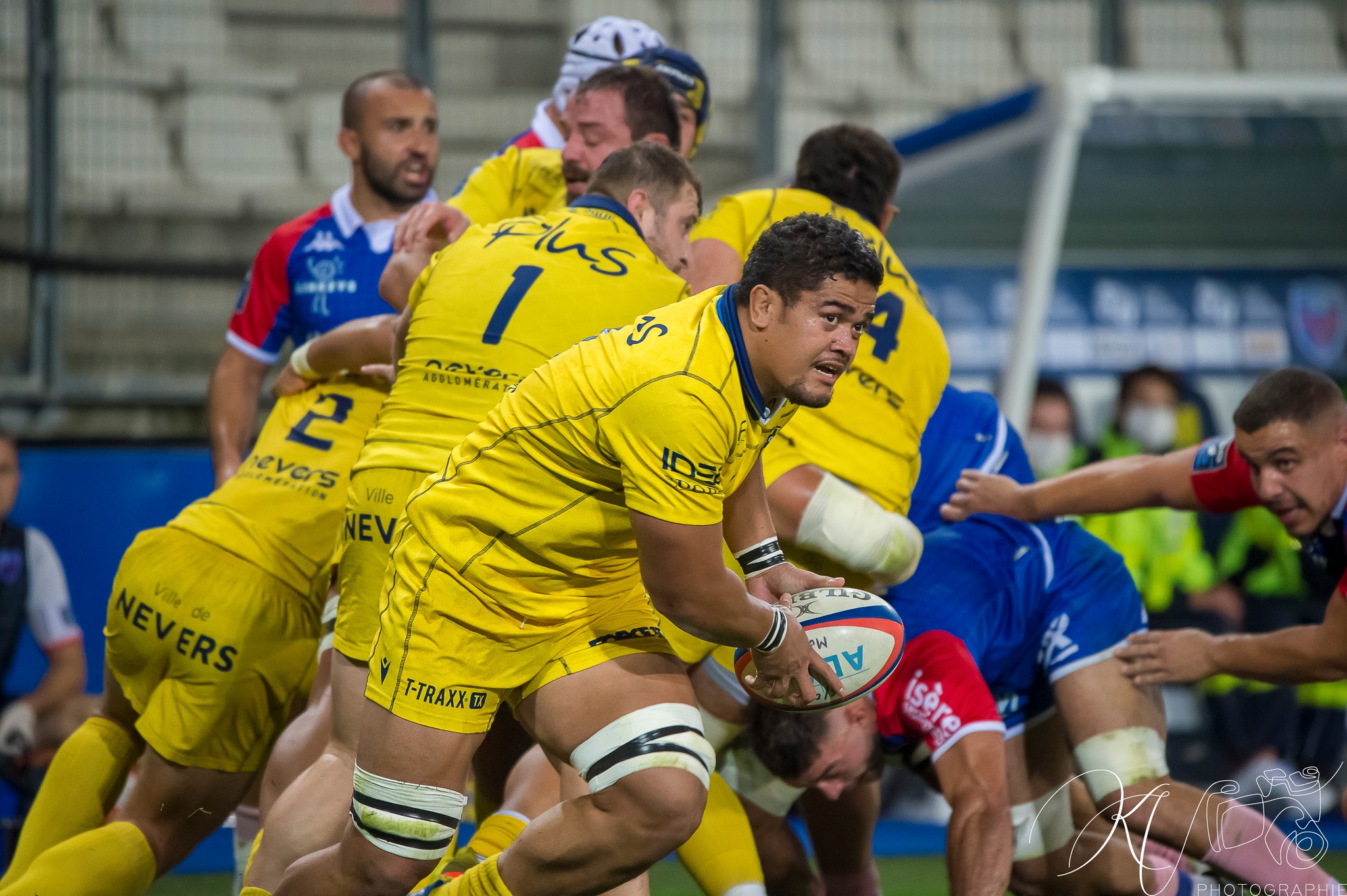  FC Grenoble Rugby - USON Nevers - Rugby - FC GRENOBLE RUGBY (19) VS USON NEVERS (18) - 2022 (#FCGvsUSONm22022) Photo by: Karine Valentin | Siuxy Sports 2022-10-27