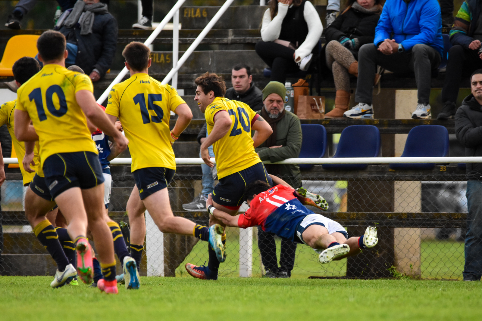  La Plata Rugby Club - Asociación Deportiva Francesa - Rugby - La Plata vs Deportiva Francesa - Primera, Inter, Prés - URBA 1raA (#LaPlataDepo2022URBA) Photo by: Ignacio Pousa | Siuxy Sports 2022-06-04