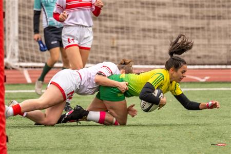 RSEQ - Rugby Fém - McGill U. (7) vs (25) Sherbrooke U. - Reel A1 - 1st half