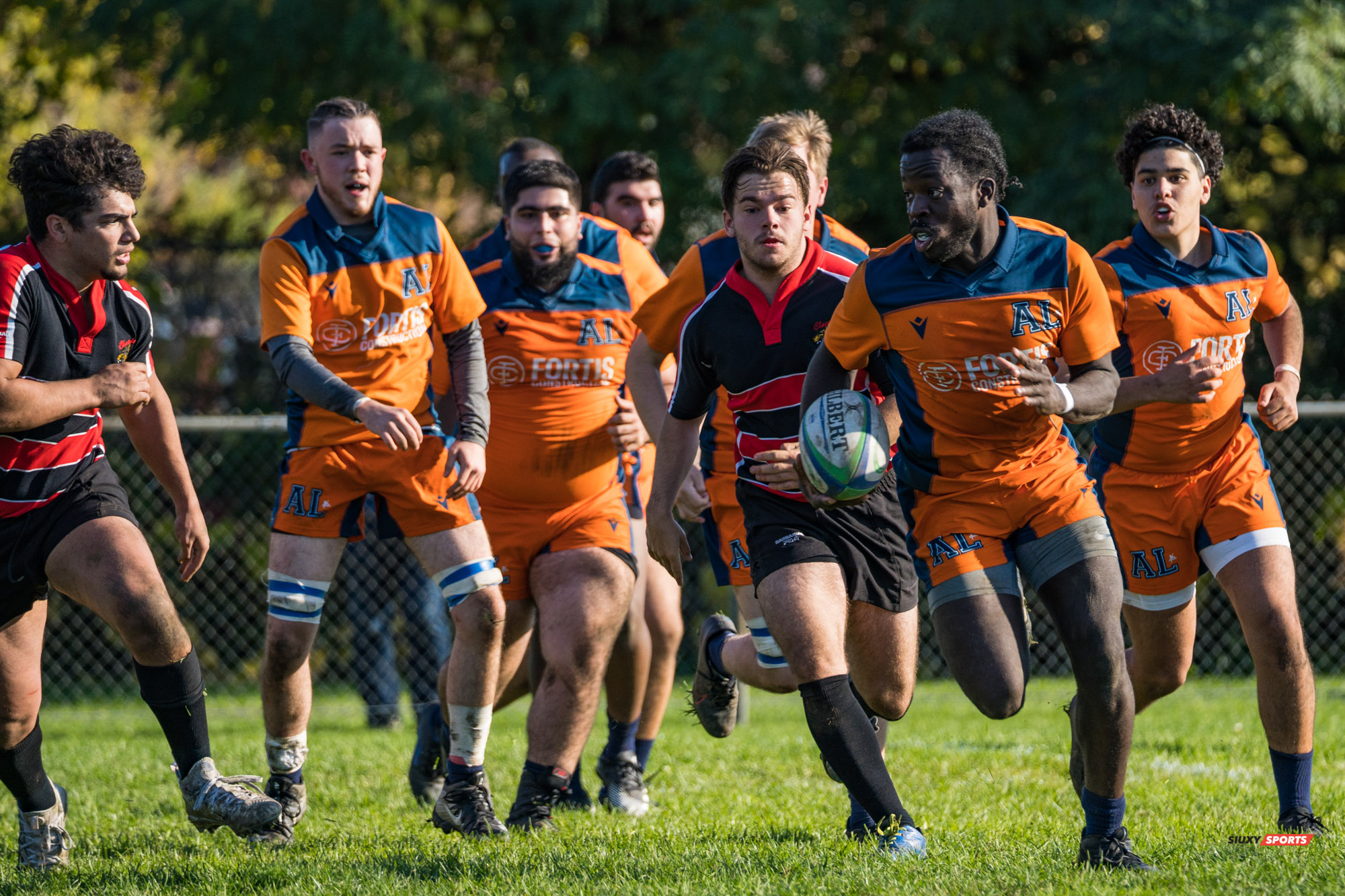 Majd-Eddine BENAOUF - Omar MC FARLANE -  Cégep Vanier - Cégep André Laurendeau - Rugby -  (#VanierVsAL2021M) Photo by:  | Siuxy Sports 2021-10-24